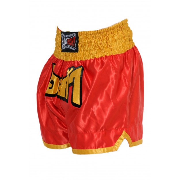 Muay Thai Short Boxing Thaïlande Short Kickboxing MMA Boxe Sport  Entraînement Gym, rouge, M : : Mode