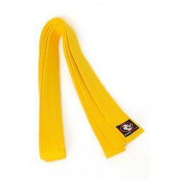 Ceinture blanche clearance et jaune karaté