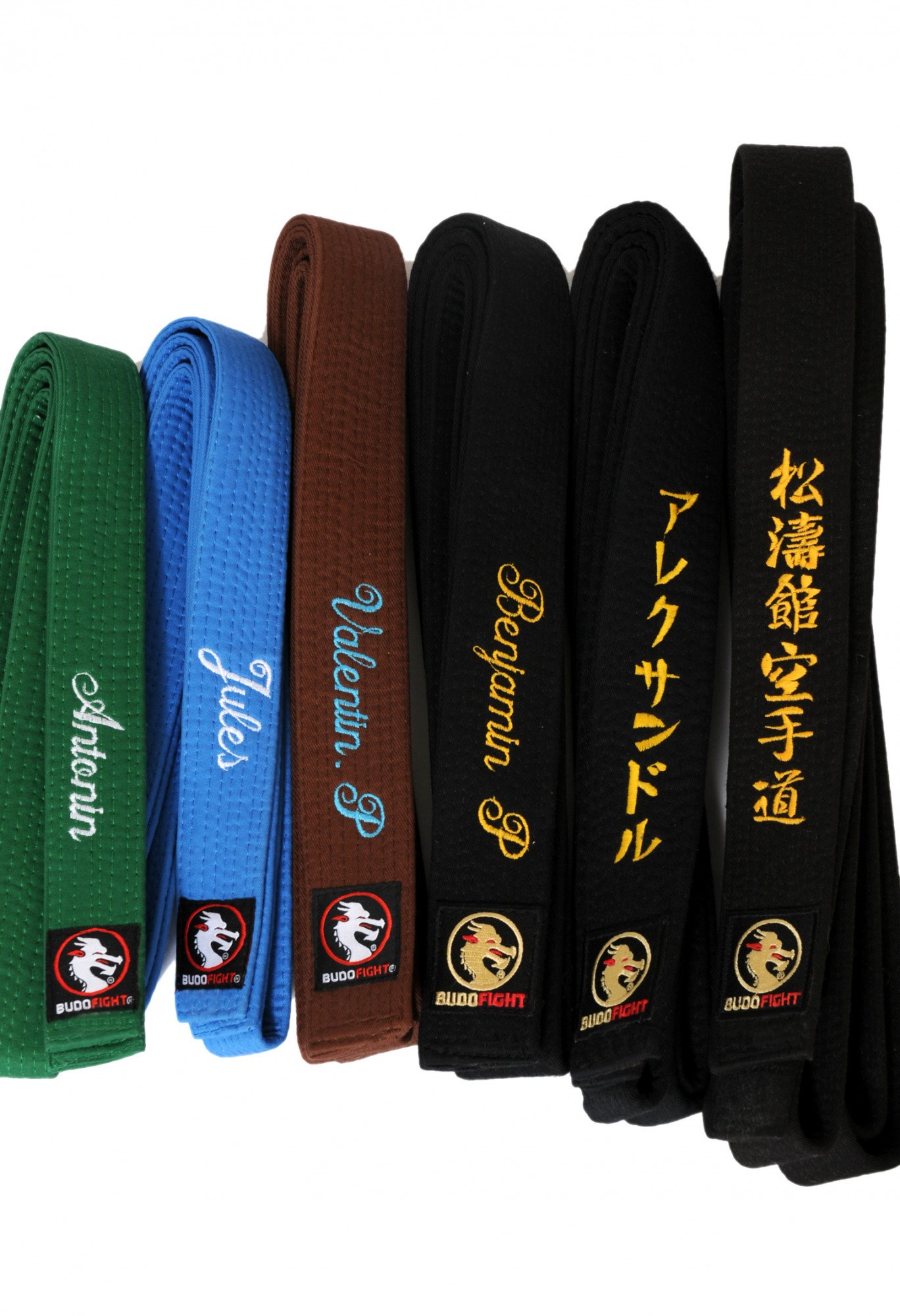 Ceinture de Karate Jaune Budo Fight