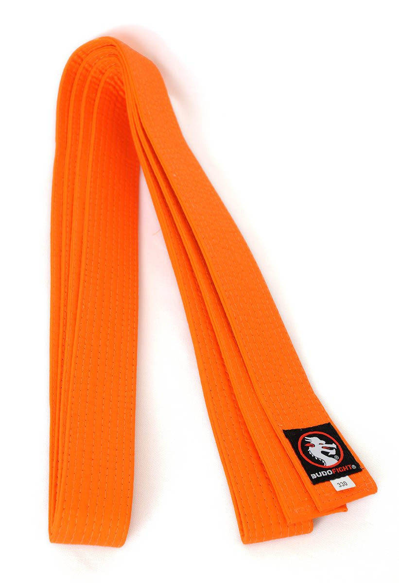 Ceinture karate jaune orange hotsell