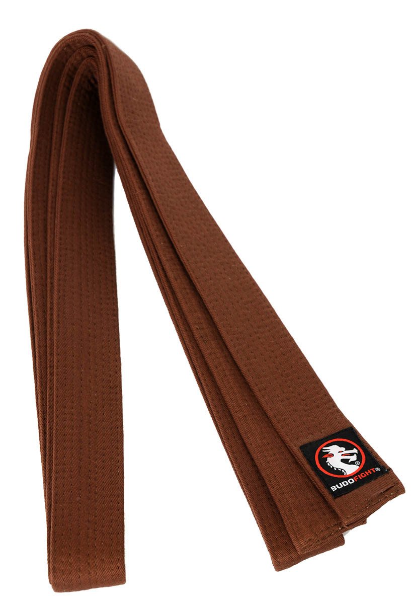 Ceinture Aikido Marron Budo Fight