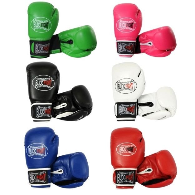 Gants de boxe rouges Bouddha Dragon > Livraison Gratuite