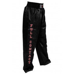 Pantalon Full Contact Noir - Budo-Fight