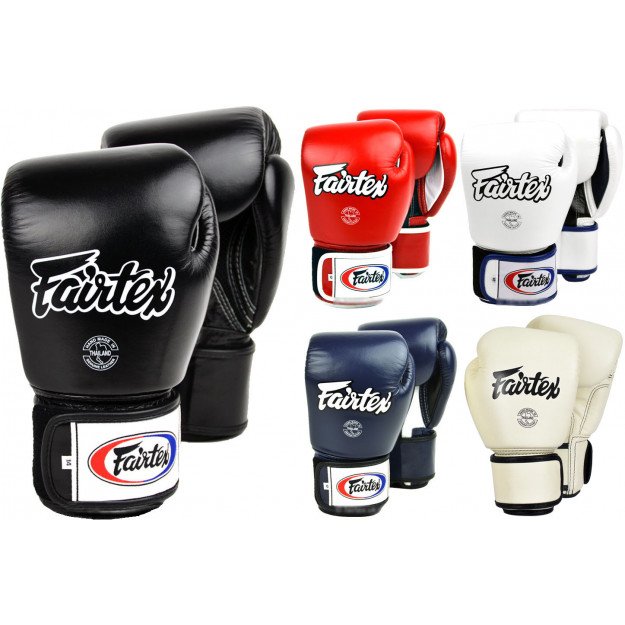 Gants de Boxe d'entrainement FAIRTEX FXV1 Blanc 