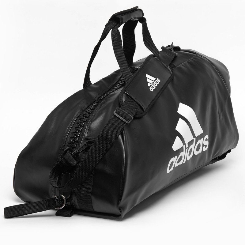 Sac Judo Adidas convertible bleu et orange solar: résistant et tendance