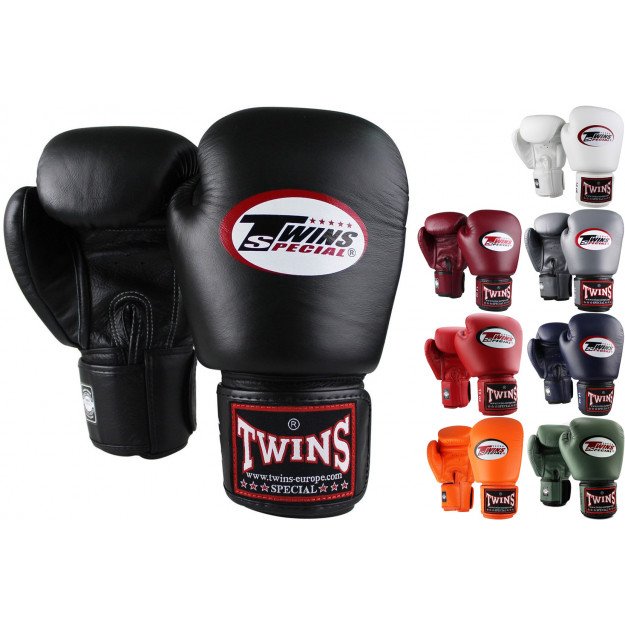 Gants de boxe Twins BGVL-3 - Noir/Bordeaux