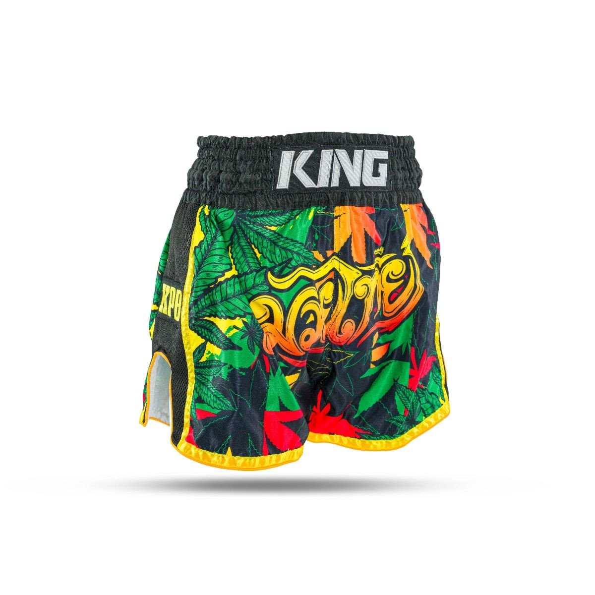 Short Boxe Thaï Venum Classic Argent/Noir