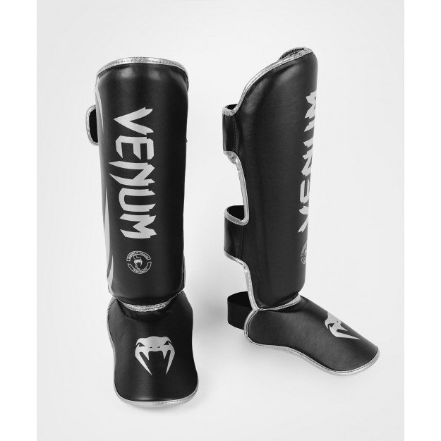 Gants de Boxe Venum Elite Evo - Kaki/Argent - The Fight Club