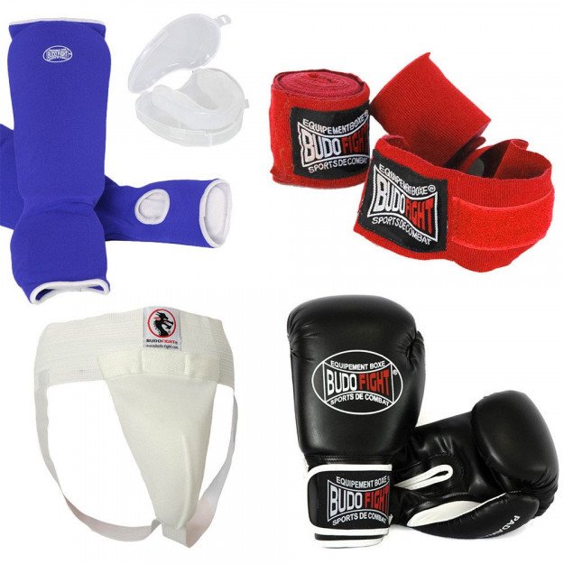 Kit punching ball junior + gants de boxe 4Oz