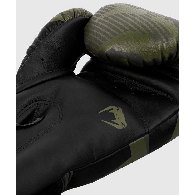 Gants de boxe Venum Elite - Dark Camo/Or