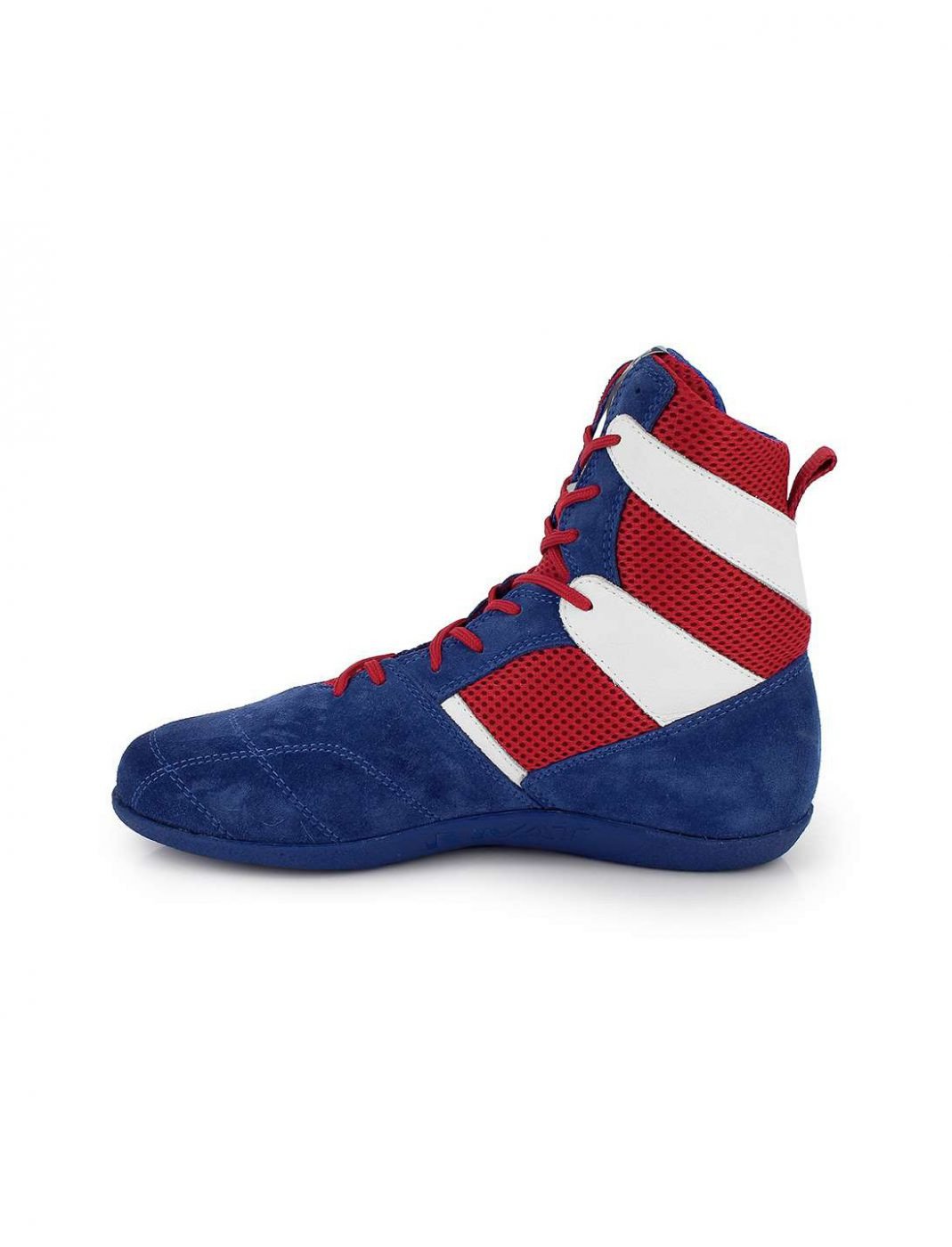 Chaussures de boxe ADIDAS Box HOG IV bleu ou rouge 