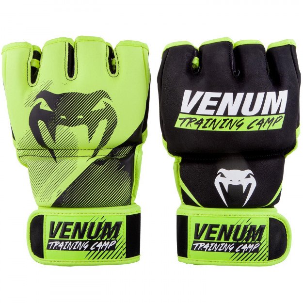 GANTS DE BOXE VENUM IMPACT - NOIR/JAUNE FLUO