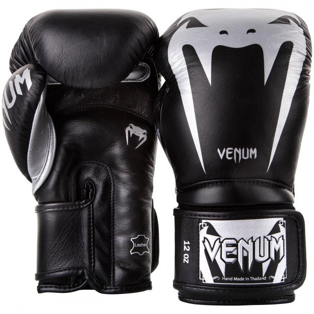 Gants de boxe Venum Giant 3.0 - Cuir Nappa - Noir/Noir