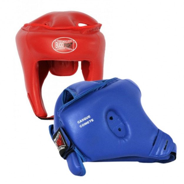 Casque de boxe moulé Adidas bleu ou rouge pour compétition