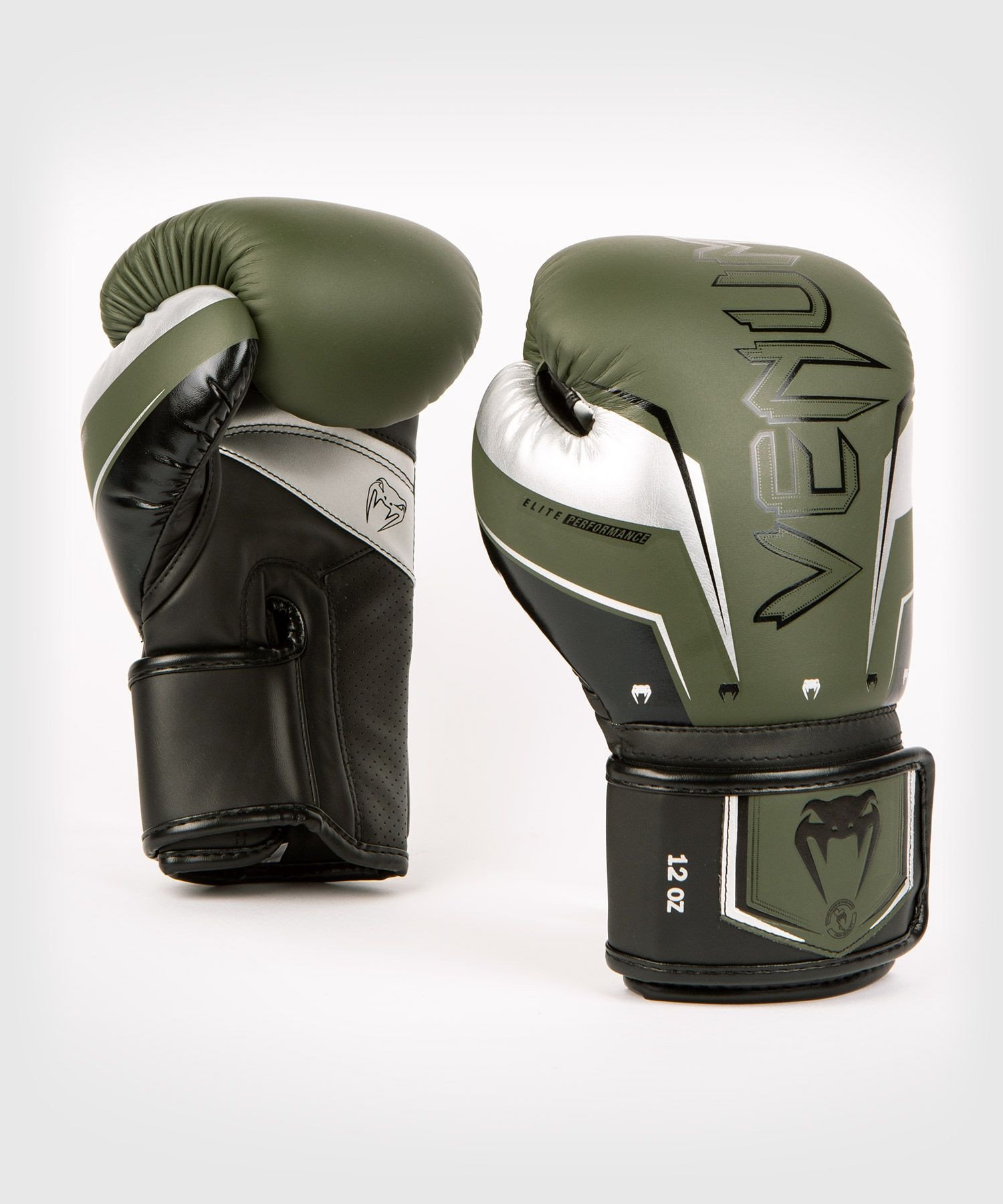 Gants de boxe Venum Elite - Kaki/Noir – Venum France