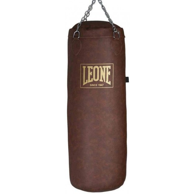 Sac de frappe de boxe vintage en cuir