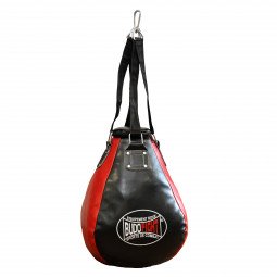 Sac de boxe en cuir avec crochet rotatif • Fight Zone