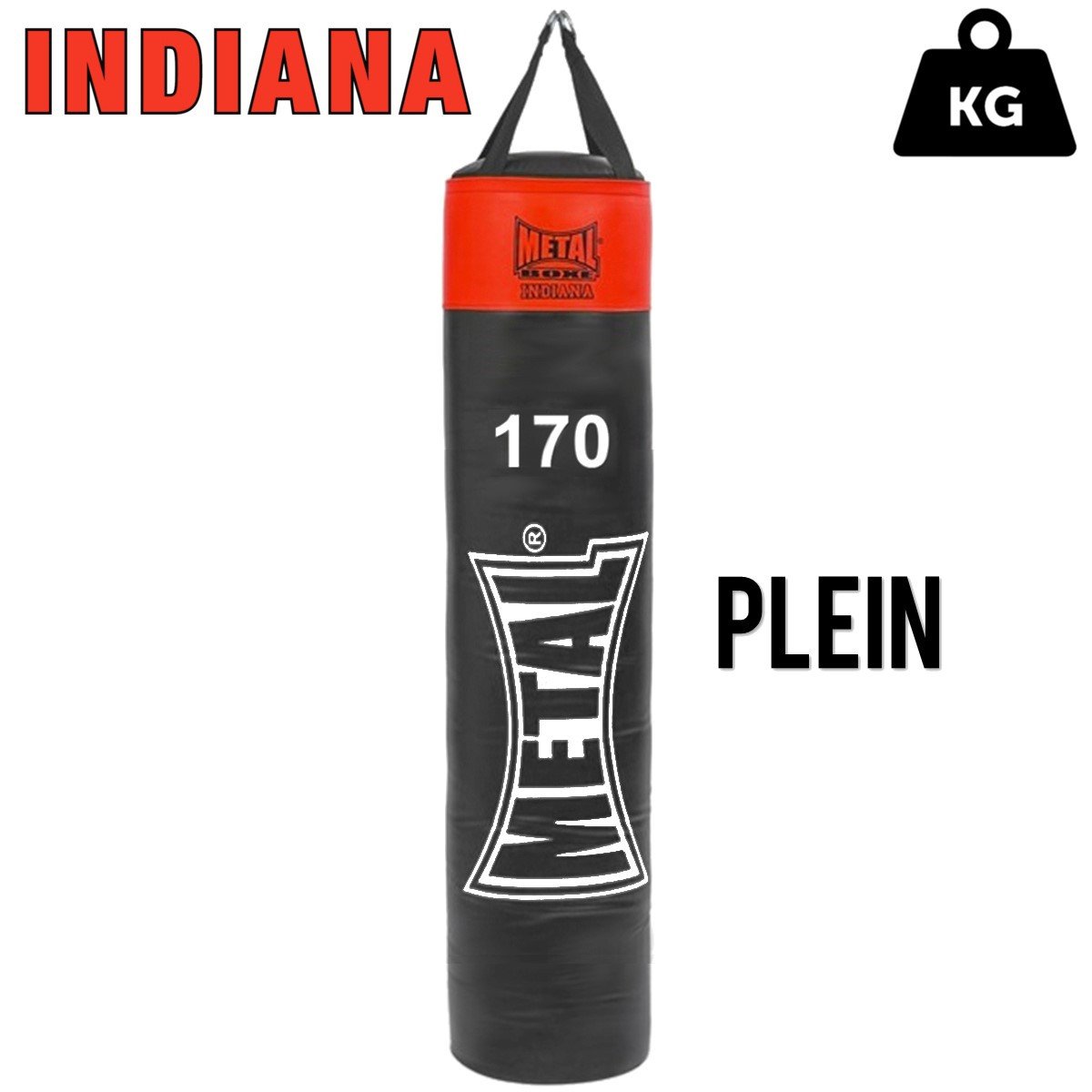 POTENCE SOL METAL BOXE AVEC SAC DE FRAPPE