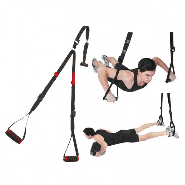 Sangle de Suspension Fitness GYM Musculation Total Résistance