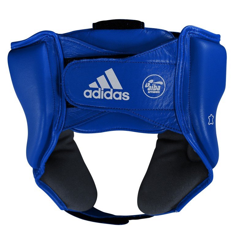 Casque boxe anglaise Adidas aiba bleu - Matos2boxe