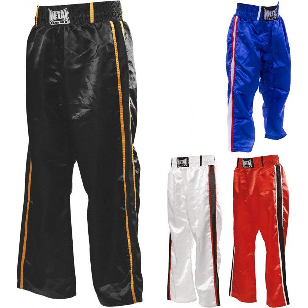 Metal Boxe : Pantalon Full Contact, sac de frappe, Protege Pieds et Tibias