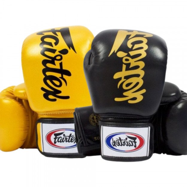 Gants de boxe d'entraînement Fairtex Deluxe 100% cuir