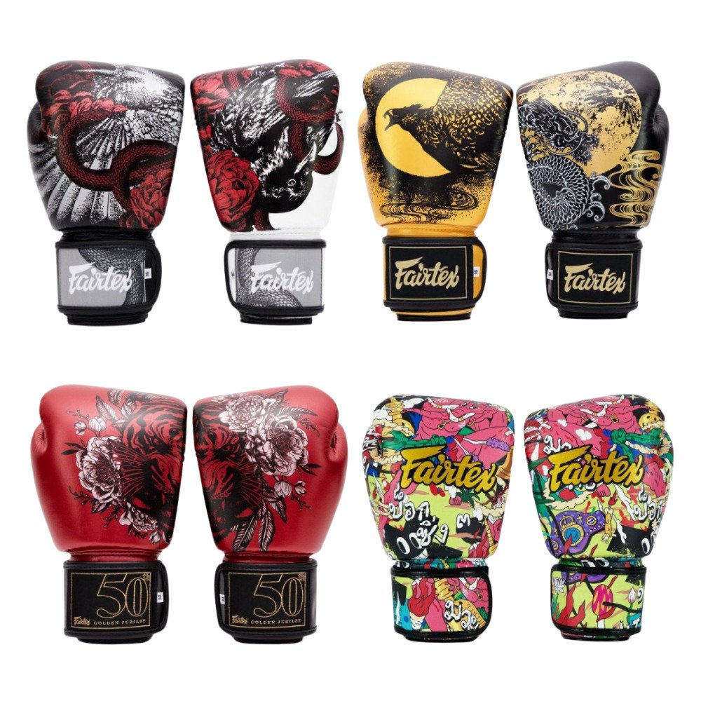 Gants de boxe en cuir véritable Legacy - Fairtex Official