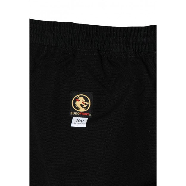 Pantalon de karat noir Budo Fight