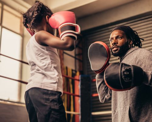 Gants de boxe pour débutants