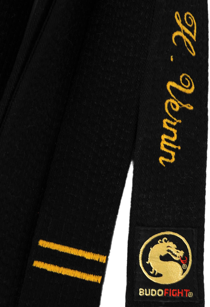 Ceinture noire 2024 judo brodée