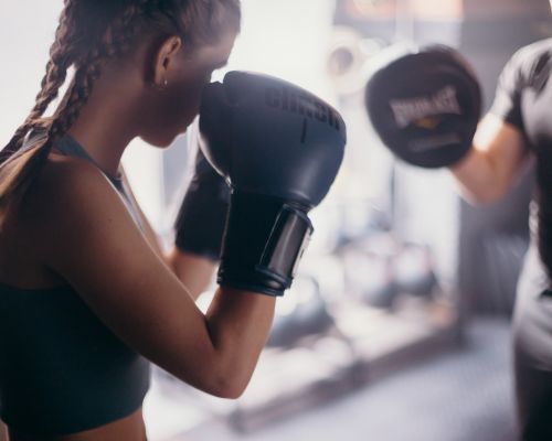 Gants de boxe pour débutants